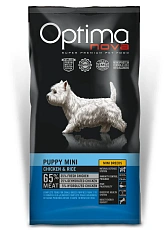 Optimanova Puppy Mini (Курица и рис)